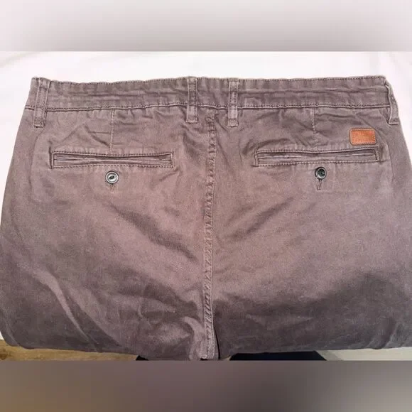 Jachs Brown Chinos Classic Straight Leg 36x34 - Picture 6 of 8